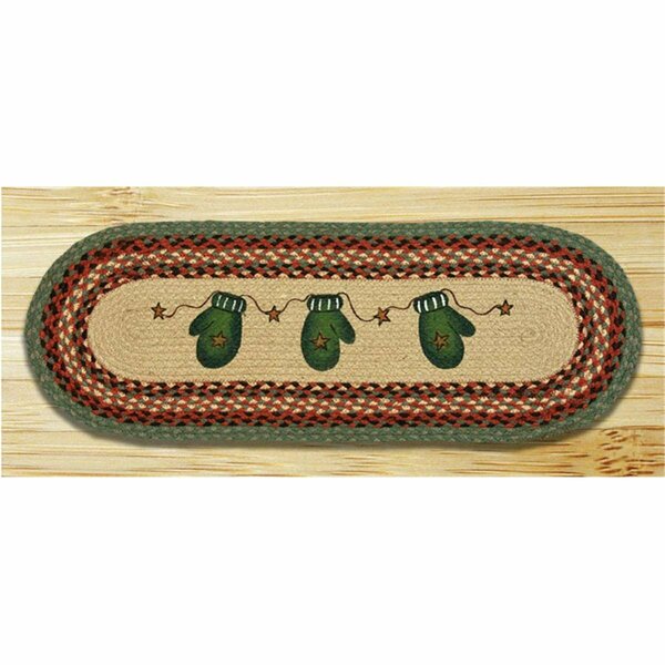 Capitol Earth Rugs Mittens Oval Runner 68-252CC
